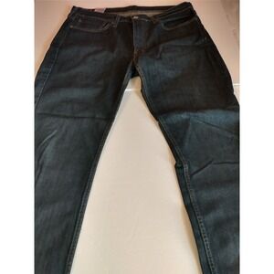 Levi's Jeans‎ Mens 36x32 Blue 514 Straight Fit Dark Wash Denim Workwear